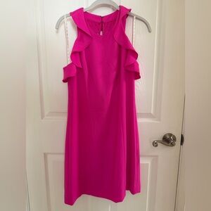 Lilly Pulitzer Fuchsia Lace Back Dress